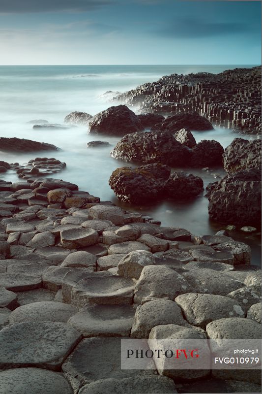 The basalt columns of the Giant's Causeway