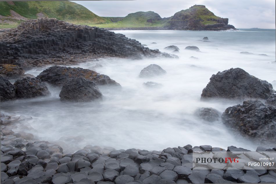 The basalt columns of the Giant's Causeway