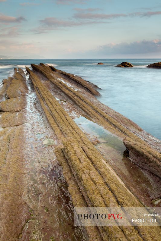 The geological phenomenon of the flysch.