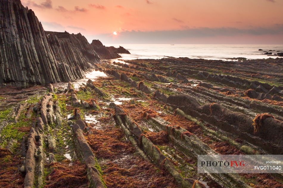 The geological phenomenon of the flysch.