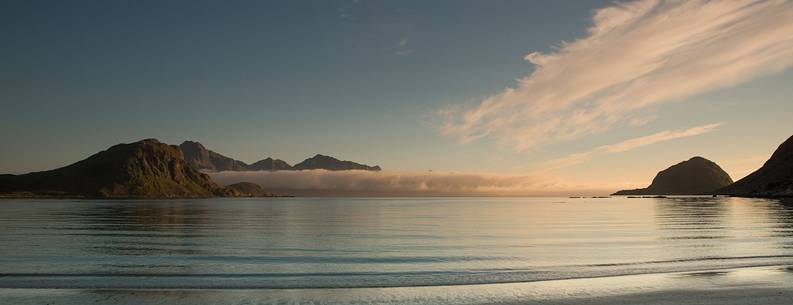 Last lights in the Gulf of Vikspollen