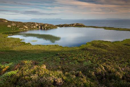 The lakes and bogs of Slieve League