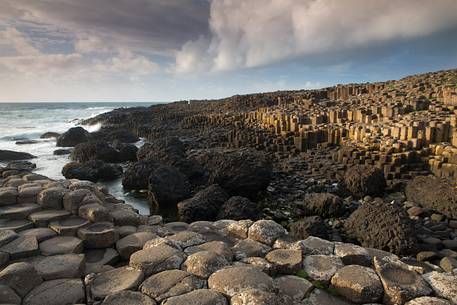 The basalt columns of the Giant's Causeway