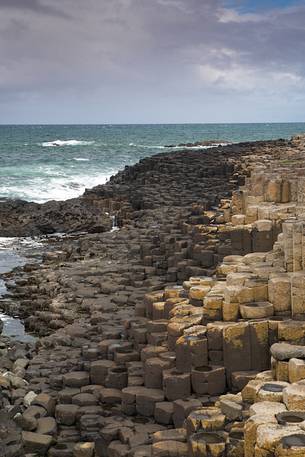 The basalt columns of the Giant's Causeway