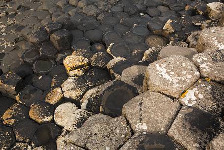 The basalt columns of the Giant's Causeway