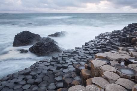 The basalt columns of the Giant's Causeway