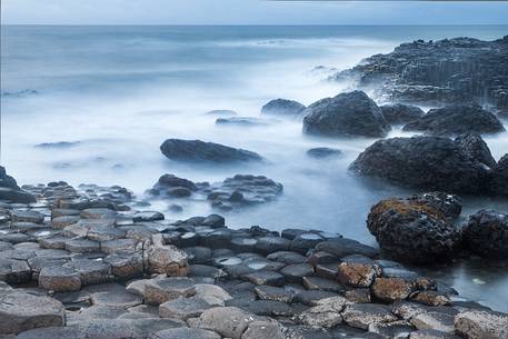 The basalt columns of the Giant's Causeway