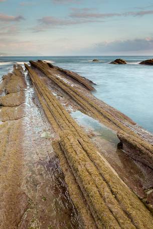 The geological phenomenon of the flysch.