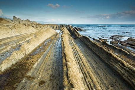 The geological phenomenon of the flysch.