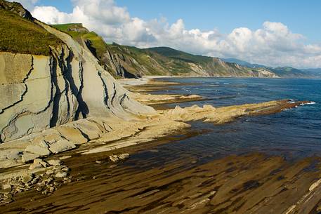 The geological phenomenon of the flysch.