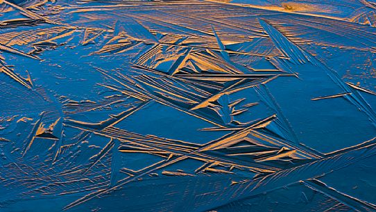 Details of the newly formed ice on Lake Calaita, Paneveggio and Pale di San Martino natural park, dolomites, Trentino, Italy, Europe Details of the newly formed ice on Lake Calaita, Paneveggio and Pale di San Martino natural park, dolomites, Trentino, Italy, Europe