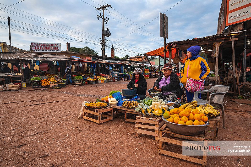 Concepcin street market, Paraguay, America
