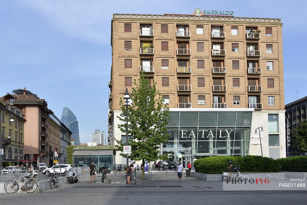 Eataly Milano Smeraldo and square XXV Aprile