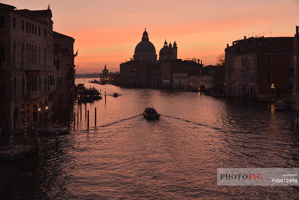 Dawn on the Canal Grande
