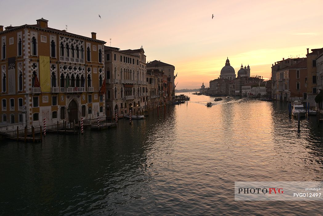 Dawn on the Canal Grande