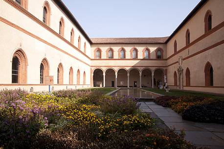 Duke's Courtyard in the Sforza Castle
