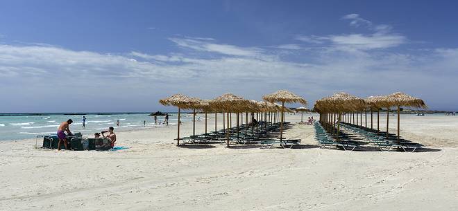 Elafonissi Lagoon and Beach