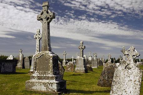 Celtic Crosses at Clonmacnoise