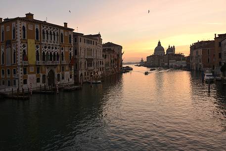 Dawn on the Canal Grande