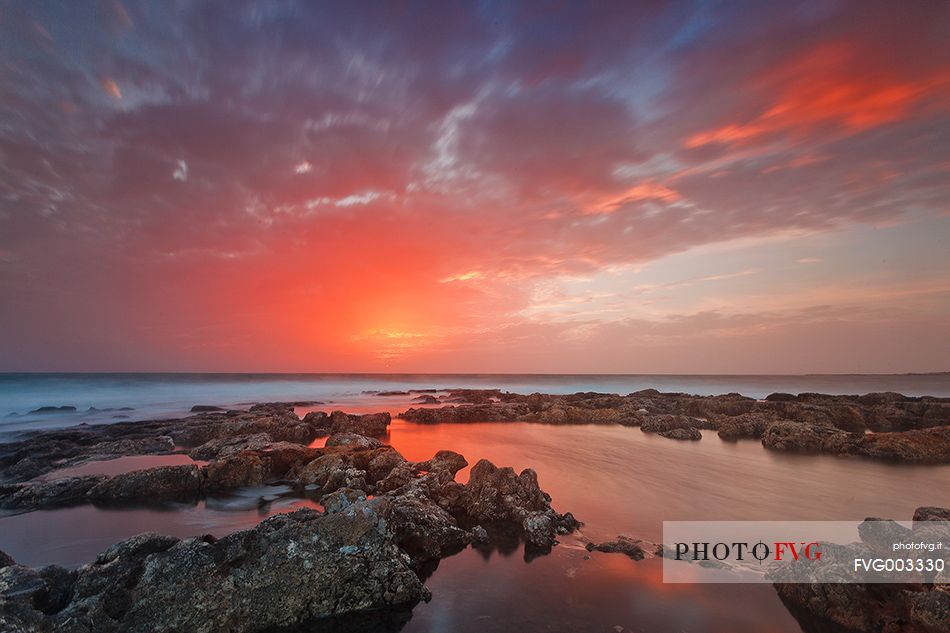 Sunset at Currents Island