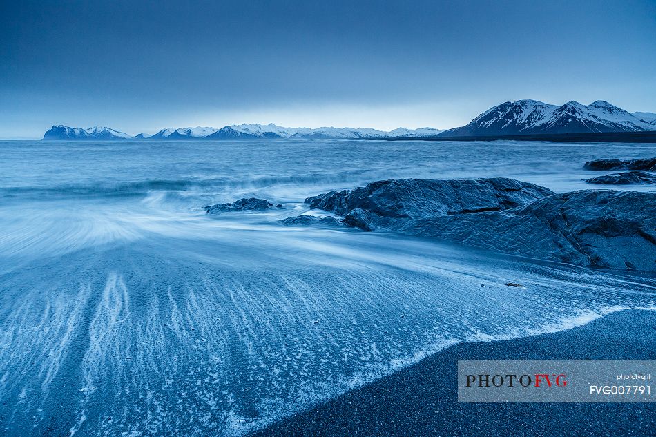 Blue hour at Reydhara reef