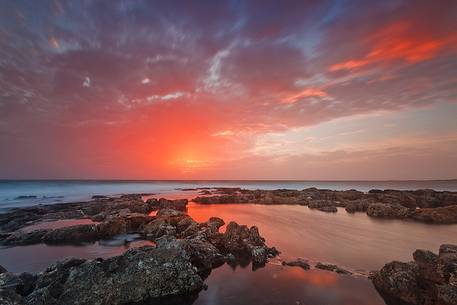 Sunset at Currents Island