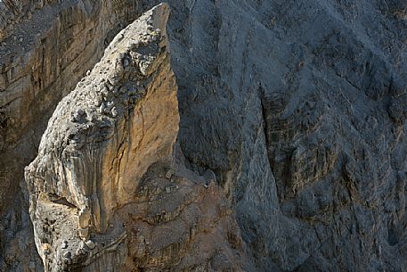 Collapsed mountain from Tofana di Mezzo peak, Cortina d'Ampezzo, Italy Collapsed mountain from Tofana di Mezzo peak, Cortina d'Ampezzo, Italy