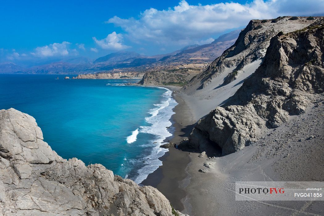 Agiofarago, deserted beach in Crete island, Greece