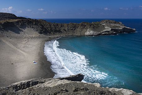 Agiofarago, deserted beach in Crete island, Greece