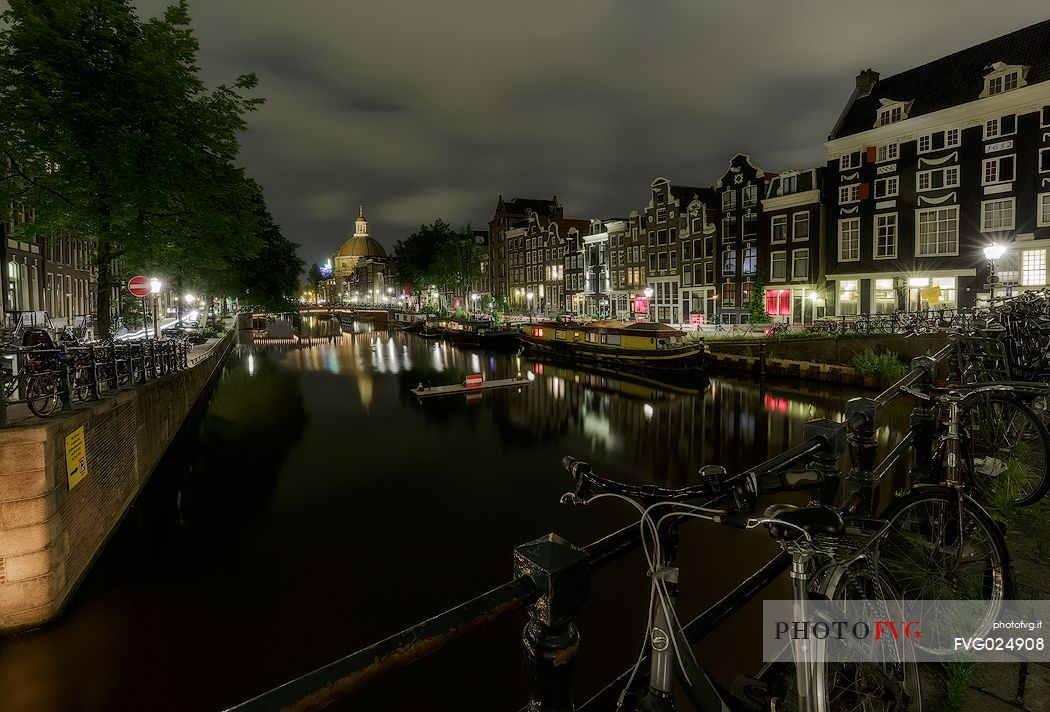 Amsterdam Canal Houses, Holland