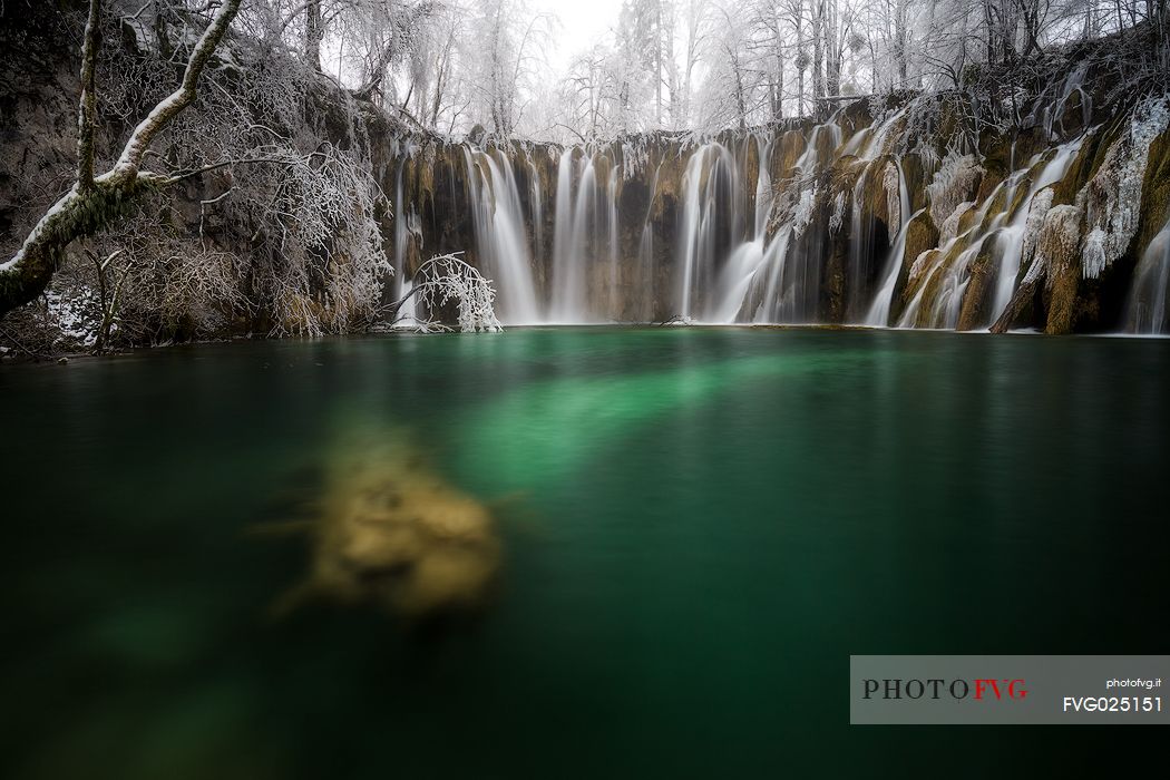 Waterfalls in Plitvice National park, Croatia