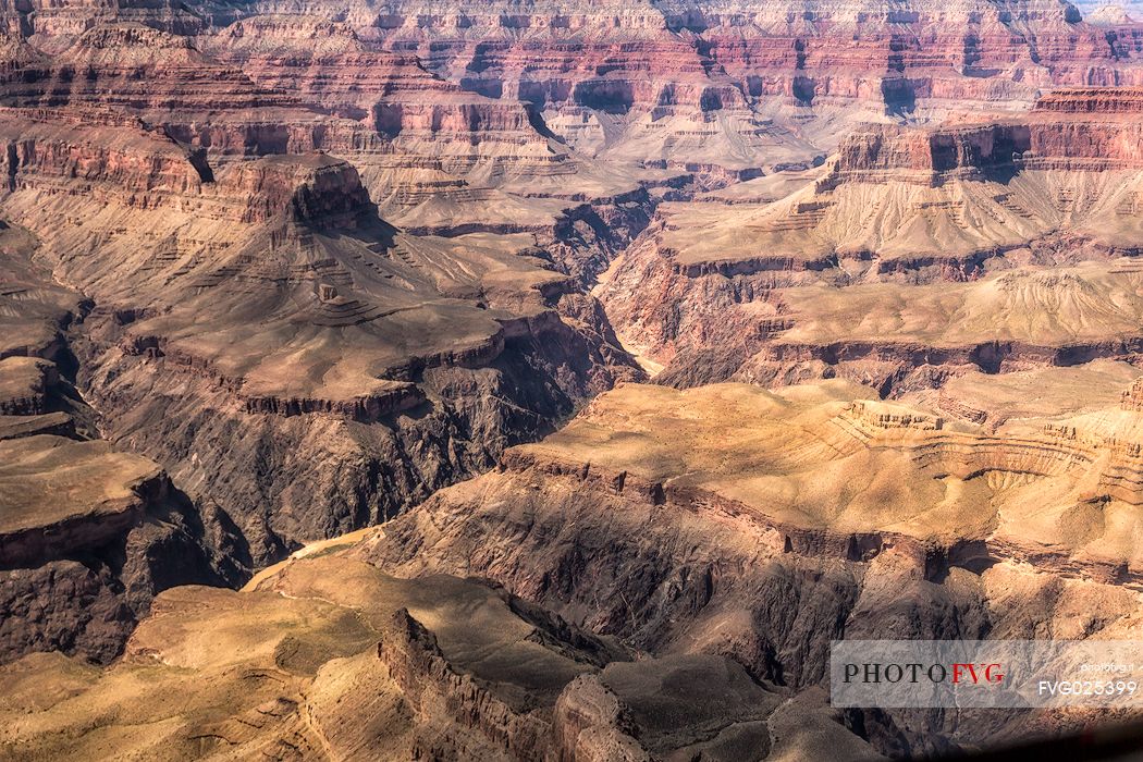 helicopter tour in Grand Canyon National Park, Arizona, USA
