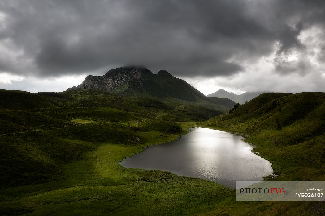 The Lake Zollner in the Karnischen Alps, Southern Carinthia, Austria