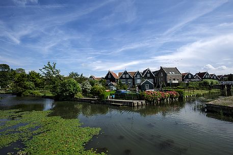 Marken town, Holland