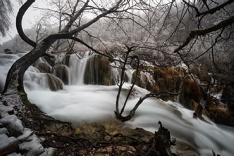 Waterfalls in Plitvice National park, Croatia