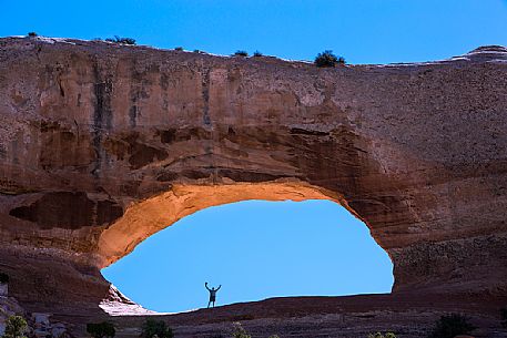 Wilson Arch, arches national park,Utah, usa