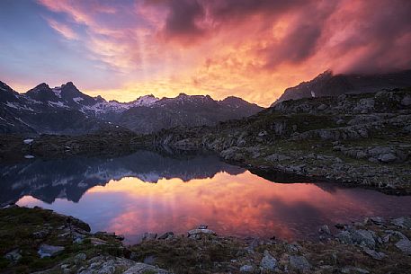 Lago Nero lake, Rendena vallley, Trentino Alto Adige, Italy