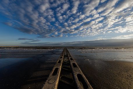 Breakwater, Caorle, Venice, Italy