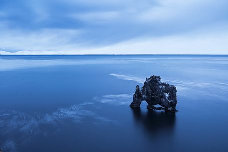 Hvitserkur rock a basalt monolith called  