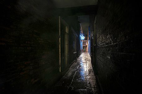 Historical narrow in centre of York, Yorkshire, United Kingdom Historical narrow in centre of York, Yorkshire, United Kingdom