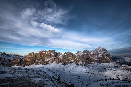 Tofane and Fanis mountain range, Cortina d'Ampezzo, dolomites, Italy, Europe