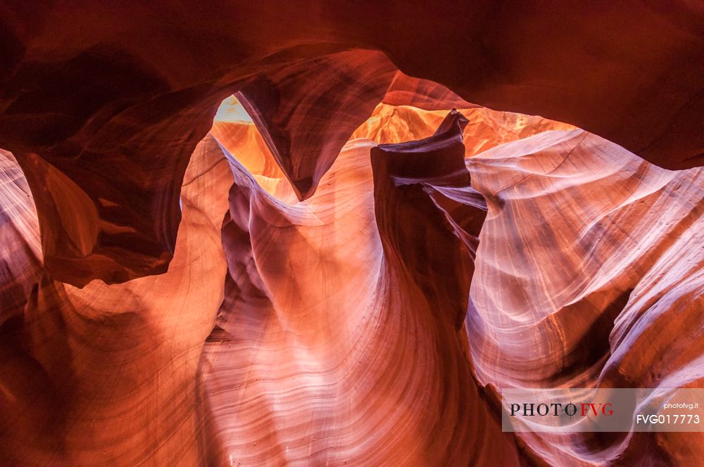 The beautiful Antelope Canyon National Park