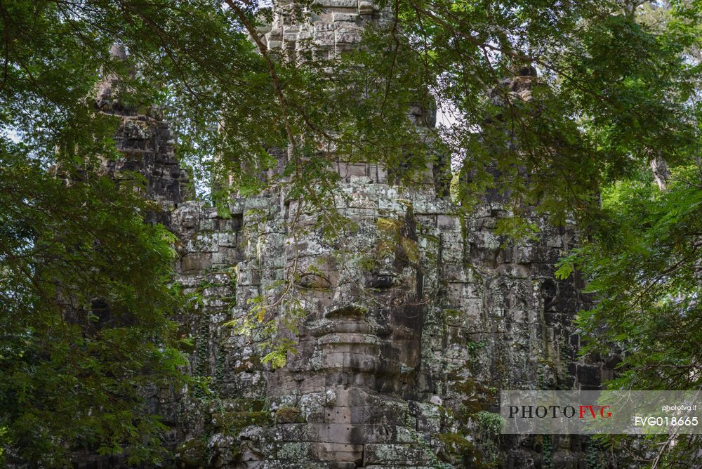 One of the gates from Angkor Wat