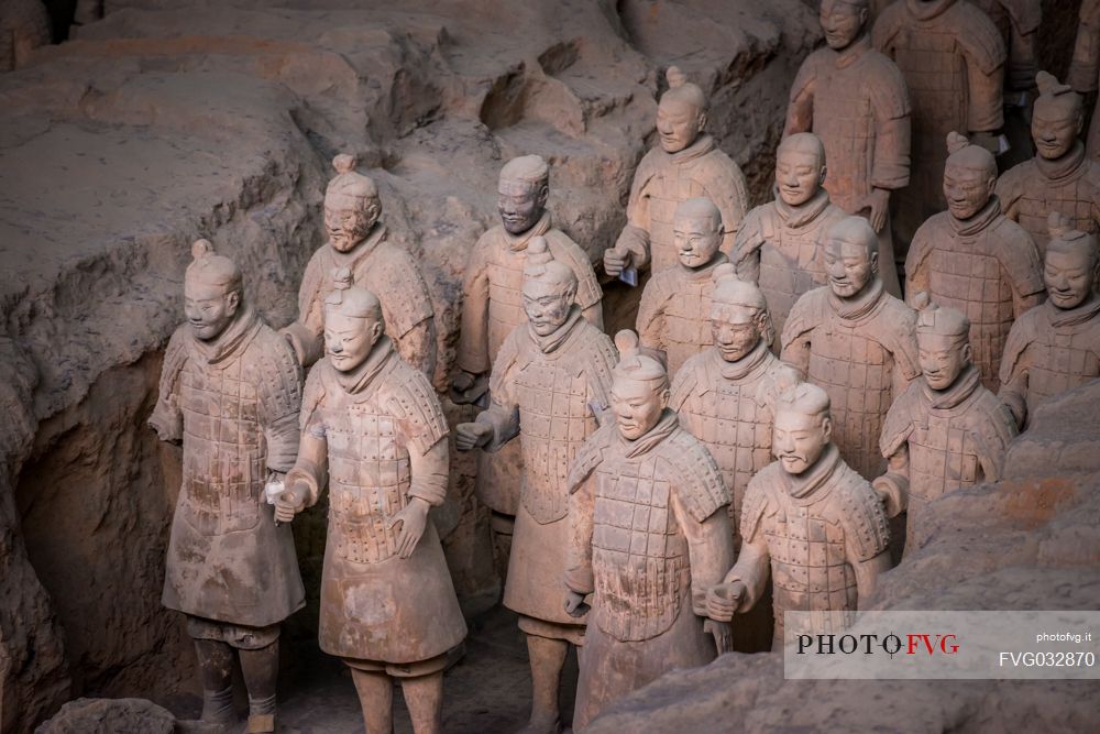 Qin Shi Huang's Tomb, Terracotta Soldiers
The Terracotta Army,  Xi'An, Shanxi, China