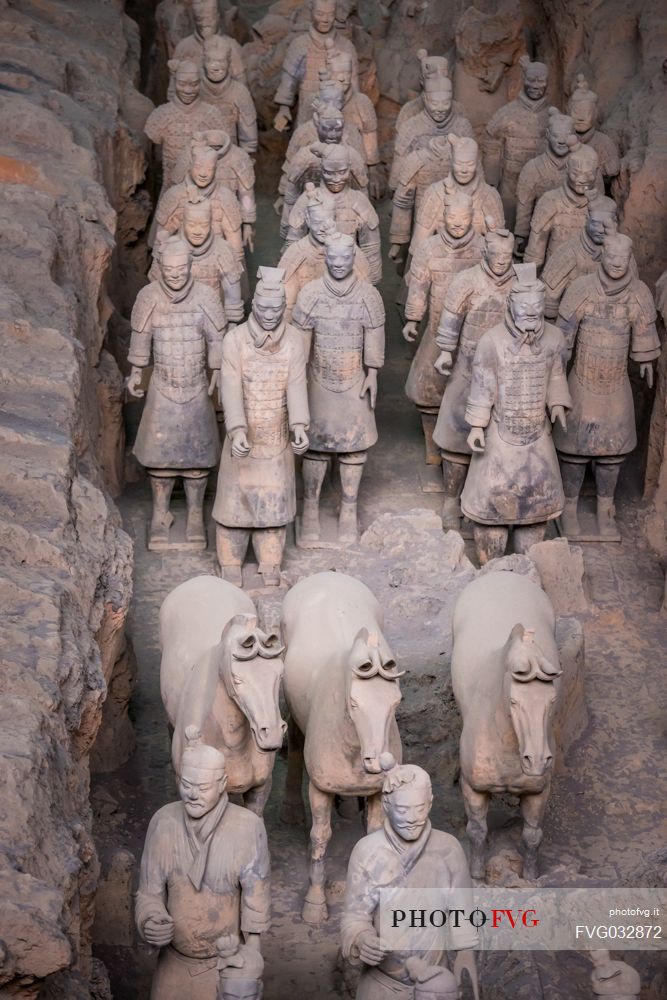 Qin Shi Huang's Tomb, Terracotta Soldiers
The Terracotta Army,  Xi'An, Shanxi, China