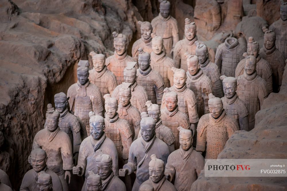 Qin Shi Huang's Tomb, Terracotta Soldiers
The Terracotta Army,  Xi'An, Shanxi, China