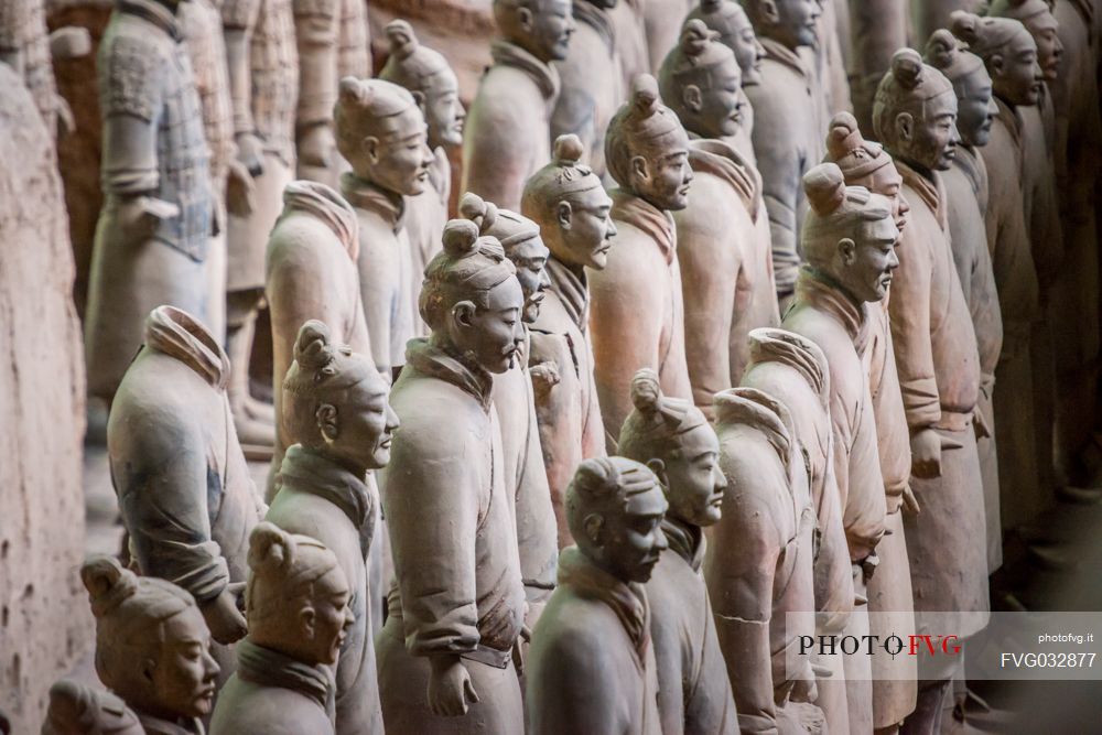 Qin Shi Huang's Tomb, Terracotta Soldiers
The Terracotta Army,  Xi'An, Shanxi, China