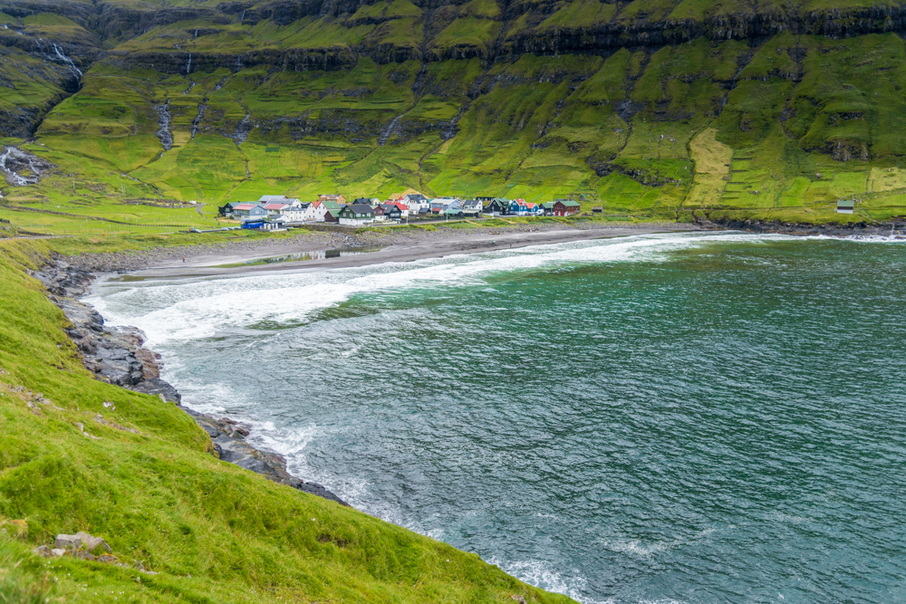 Tjrnuvk Village, Streymoy island, Faeroe islands, Denmark, Europe