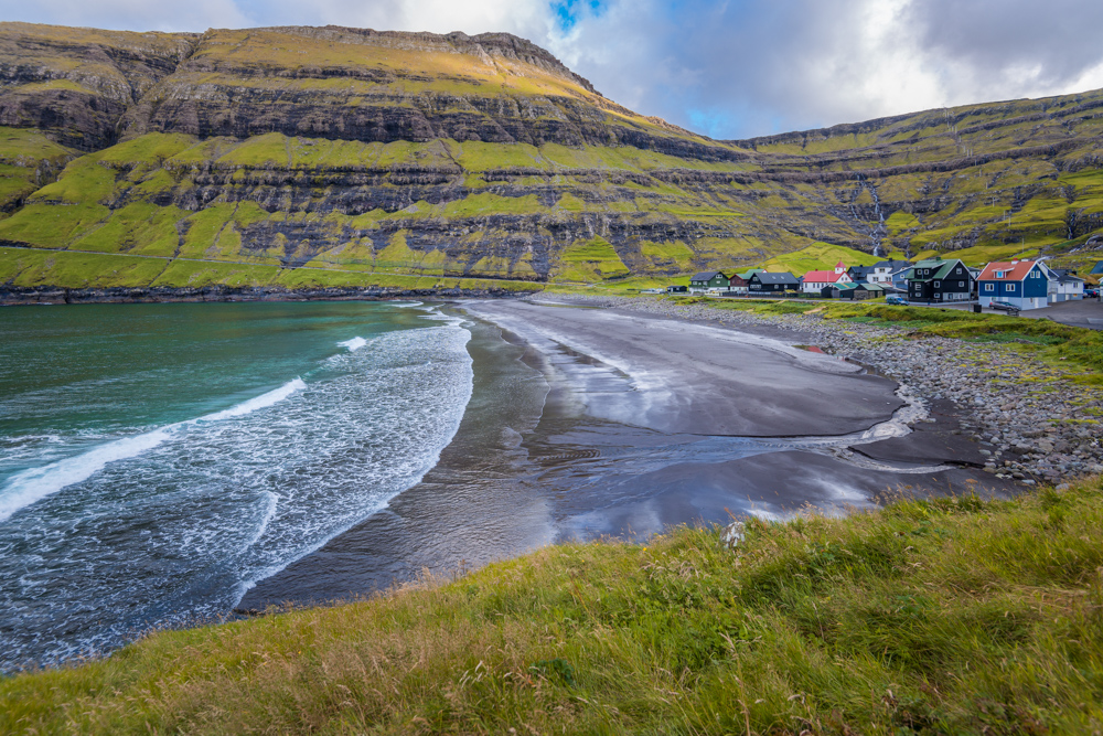 Tjrnuvk Village, Streymoy island, Faeroe islands, Denmark, Europe