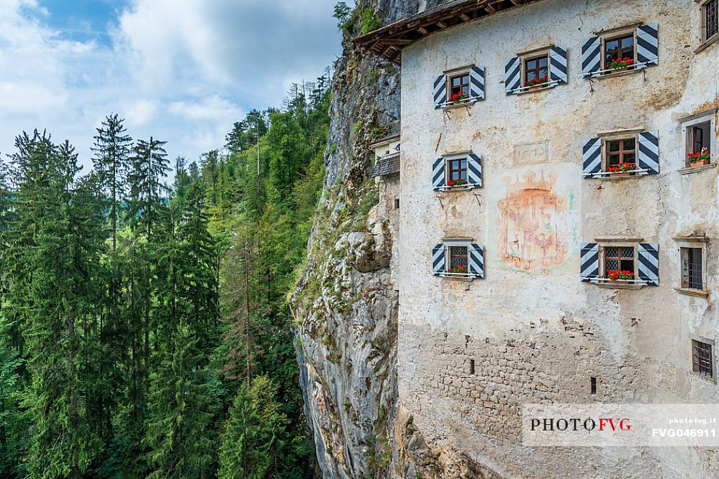 Predjama Castle near Postojna, Notranjska, Slovenia, Europe